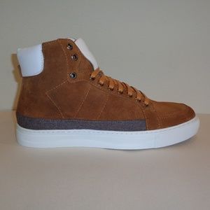 English Laundry HIGHFIELD Cognac Suede Sneakers
